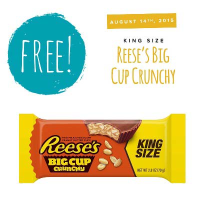 Free Reese’s King Size Candy (Expired)