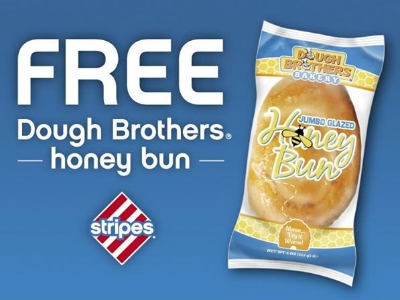 Free Honey Bun at Stripes Store (Expired)