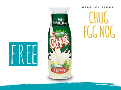 Free Chug Eggnog Coupon on Christmas Day (Expired)