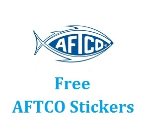 Get your Free AFTCO Fish Stickers (US only)