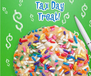 Free Birthday Cake Cookie at Great American Cookies