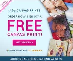 Easy Canvas Prints – Email Submit (US Only)