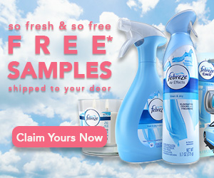 Free Febreze Samples (Expired)