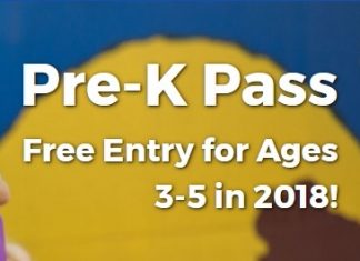 FREE Pass to King Dominion in 2018 for 3-5 year Olds