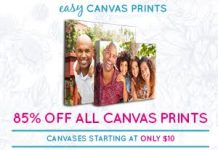 Easy Canvas Prints 85% OFF – Sale (US Only)