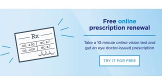 Free Contact Lens Prescription $40 value