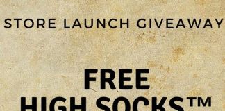 Free Socks Giveaway (Canada Only)