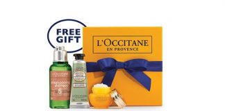Free Gift from L’Occitane