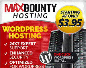 MaxBounty Web Hosting Best Price Offer