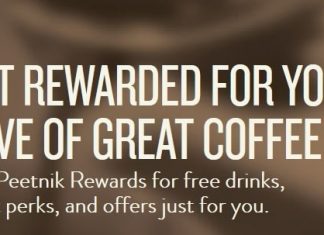Free Coffee @ Peet’s