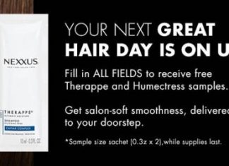 FREE Samples of Nexxus Shampoo