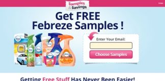 Samples and Savings – Magic Eraser