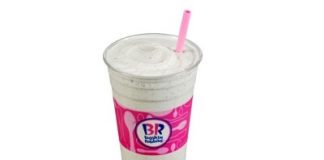 Free Milkshake from Baskin Robbins