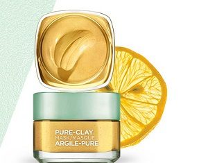 Get your Free L’Oreal Pure Clay Mask Sample