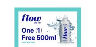 Free Flow Water Coupon