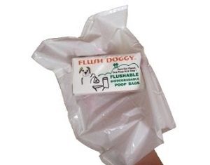 Free Sample of Flushable Doggy Poop Bags