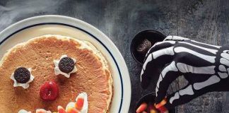 Free Scary Face Pancake @ IHOP