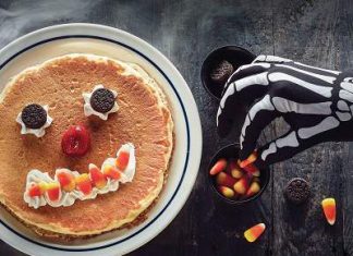 Free Scary Face Pancake @ IHOP