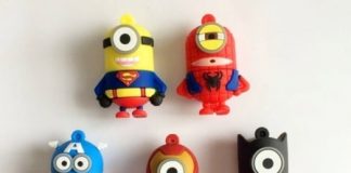 Free Minion Superhero USB Sticks