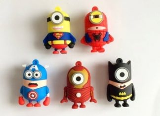 Free Minion Superhero USB Sticks