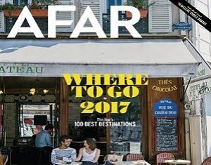 One Year Free Subscription of AFAR Magazine