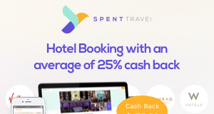 Spent Travel – Cash Back for Hotel Bookings