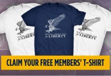 Free T-Shirt of Young Americans for Liberty