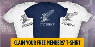 Free T-Shirt of Young Americans for Liberty