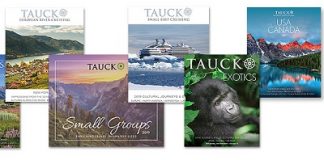 Free Samples of Calendar 2019 from Tauck