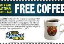 Get Free Coupon of Coffee From Waffle House (Expired)