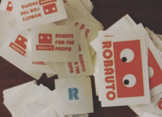 Get Free Robauto stickers for Laptop laptop stickers