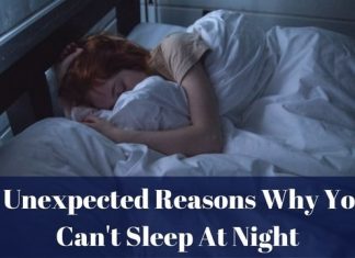 5 Unexpected Reasons Why You Can’t Sleep At Night Sleep At Night